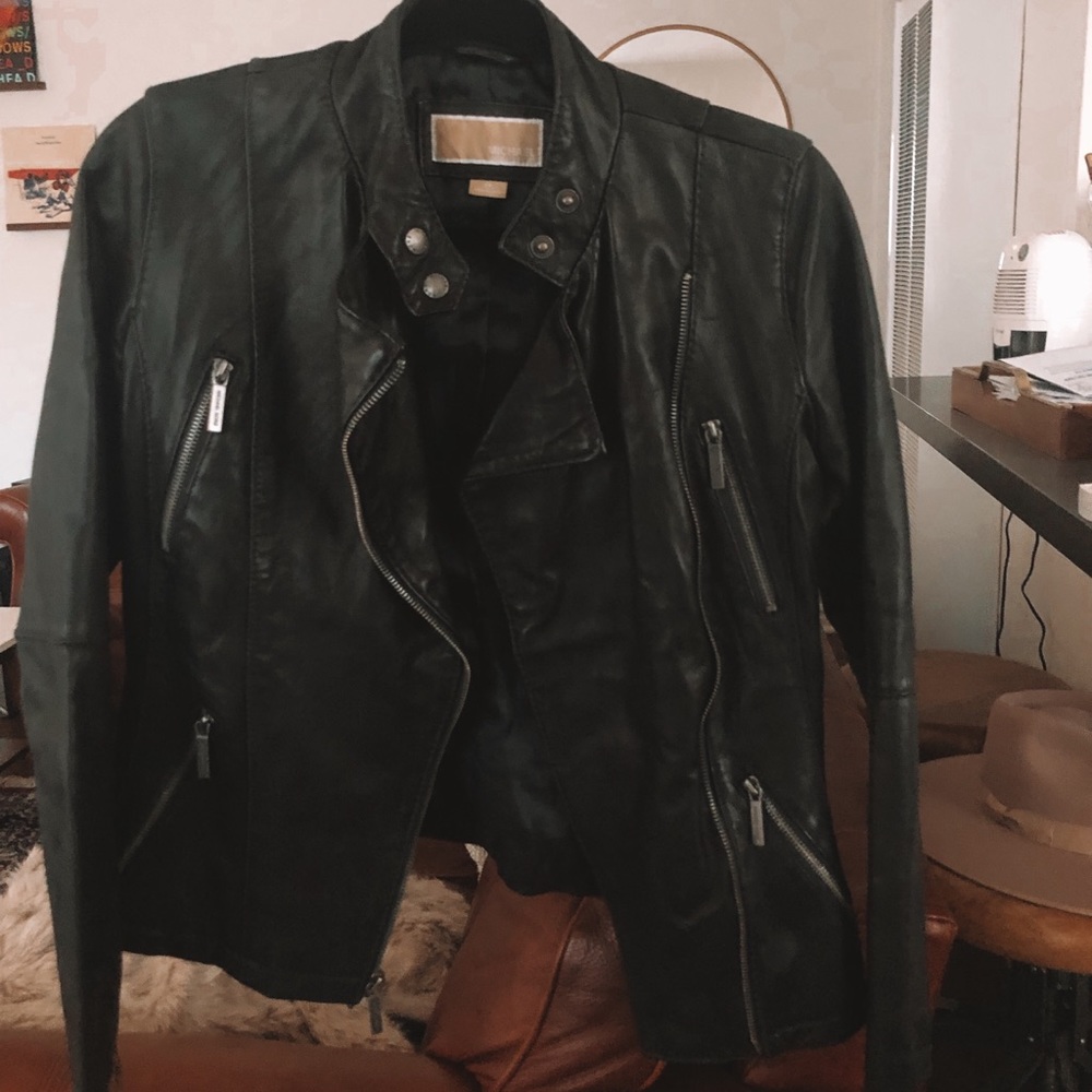 Michael Kors leather jacket